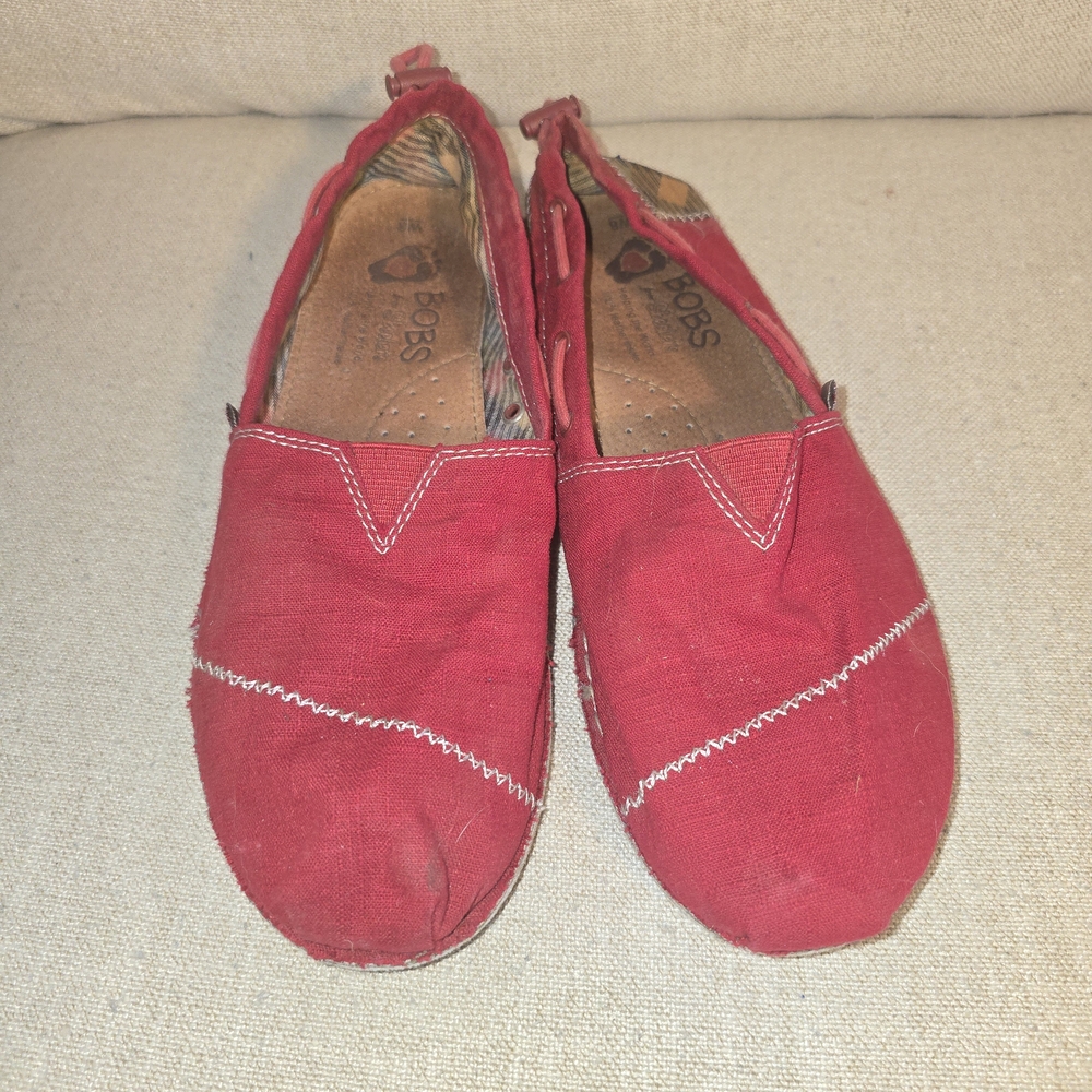 BOBS from Skechers Red Slip-On Shoes